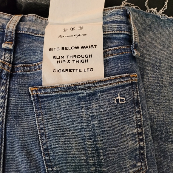 Rag & Bone Nina High-Rise Ankle Cigarette Jeans - Picture 10 of 10